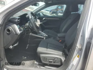 2023 Audi A3 Premium with VIN WAUAUDGY5PA114749, listed as a Copart auction lot 55321875 with 35,087 mi miles and Salvage Title. Bid and sale history available at DreamBid. Image 7.