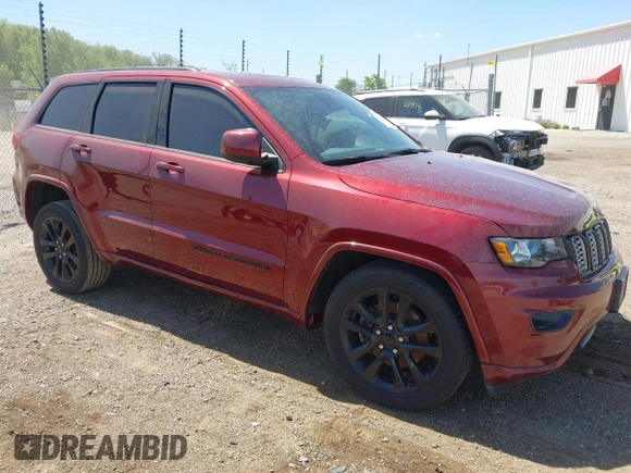 2021 Jeep Grand Cherokee Laredo X z VIN 1C4RJFAG9MC653627, wystawiony jako IAAI lot #42286505 z przebiegiem 33 073 mil mil oraz . Historia ofert i sprzedaży dostępna na DreamBid. Obrazek 1.