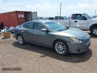 2009 Nissan Maxima 3.5 SV w/Sport Pkg with VIN 1N4AA51E39C828067, listed as a IAAI auction lot 41869221 with 247,062 mi miles. Bid and sale history available at carsss.com. Image 1.