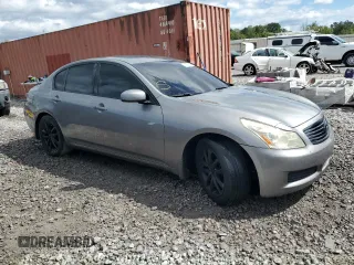 2008 Infiniti G35 with VIN JNKBV61E98M209313, listed as a Copart auction lot 73354104 with 227,334 mi miles and Salvage Title. Bid and sale history available at DreamBid. Image 4.