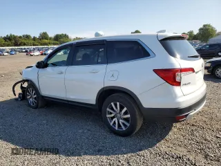2021 Honda Pilot EX-L with VIN 5FNYF6H58MB037955, listed as a Copart auction lot 70078604 with 30,129 mi miles and Salvage Title. Bid and sale history available at DreamBid. Image 2.