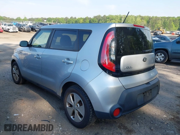 2016 Kia Soul with VIN KNDJN2A29G7851314, listed as a IAAI auction lot 42079025 with 137,247 mi miles. Bid and sale history available at carsss.com. Image 3.