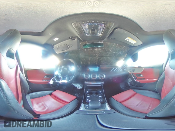 2021 Mercedes-Benz CLA 35 AMG with VIN W1K5J5BB5MN220635, listed as a Copart auction lot 58544855 with 48,776 mi miles and Salvage title. Bid and sale history available at DreamBid. Image 15.