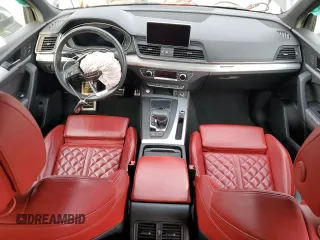 2020 Audi SQ5 Premium Plus with VIN WA1B4AFY1L2023175, listed as a Copart auction lot 59891245 with Not provided miles and Salvage title. Bid and sale history available at DreamBid. Image 8.