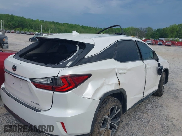 2017 Lexus RX 350 with VIN 2T2ZZMCA3HC038392, listed as a IAAI auction lot 39197812 with Not provided miles and . Bid and sale history available at DreamBid. Image 6.
