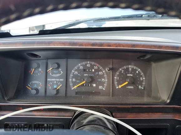 1990 Ford F-250 with VIN 1FTHX26H9LKA97005, listed as a Copart auction lot 86840874 with 111,275 mi miles and Salvage title. Bid and sale history available at DreamBid. Image 9.