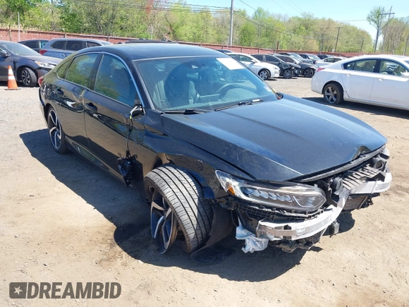 2020 Honda Accord Sport with VIN 1HGCV2F32LA001310, listed as a IAAI auction lot 42144612 with 54,728 mi miles and . Bid and sale history available at DreamBid. Image 17.