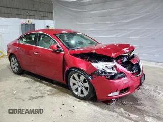 2013 Buick Regal Turbo Premium 1 z VIN 2G4GS5EV7D9126986, wystawiony jako Copart lot #50966575 z przebiegiem 81 367 mil mil oraz Szkoda całkowita • Salvage title. Historia ofert i sprzedaży dostępna na DreamBid. Obrazek 4.