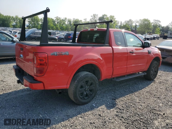 2020 Ford Ranger XL with VIN 1FTER1FH4LLA23217, listed as a Copart auction lot 59341035 with 87,302 mi miles and Salvage title. Bid and sale history available at DreamBid. Image 3.