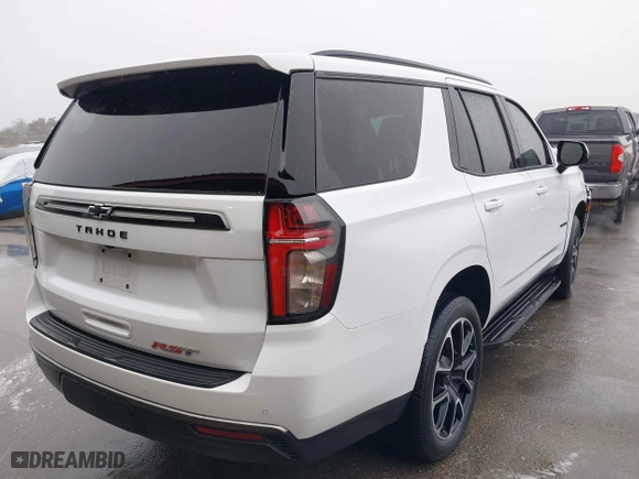 2022 Chevrolet Tahoe RST with VIN 1GNSKRKD8NR346931, listed as a IAAI auction lot 41534899 with 36,698 mi miles. Bid and sale history available at carsss.com. Image 4.