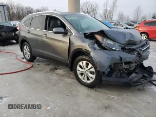 2013 Honda CR-V EX-L with VIN 2HKRM4H75DH639830, listed as a Copart auction lot 44035905 with 0 mi miles and Clean Title. Bid and sale history available at carsss.com. Image 4.
