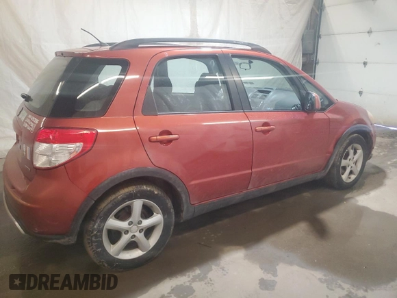 2007 Suzuki SX4 with VIN JS2YB413075112166, listed as a Copart auction lot 47246765 with 179,078 mi miles and Salvage Title. Bid and sale history available at carsss.com. Image 3.