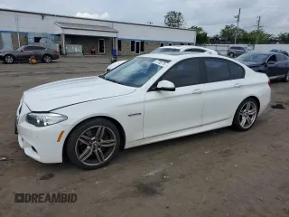 2014 BMW 5 Series 535i xDrive z VIN WBA5B3C59ED539772, wystawiony jako Copart lot #57795175 z przebiegiem 128 240 mil mil oraz Szkoda całkowita • Salvage title. Historia ofert i sprzedaży dostępna na DreamBid. Obrazek 1.