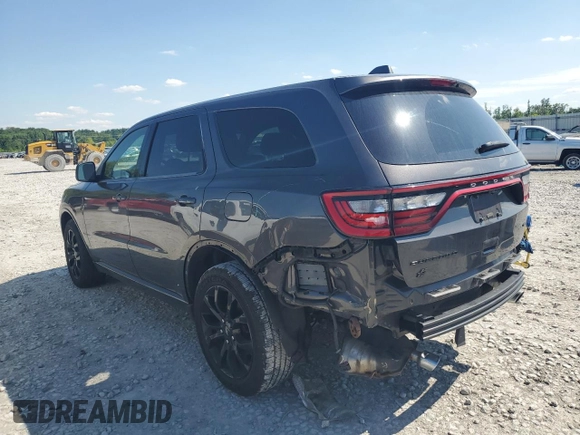 2020 Dodge Durango GT with VIN 1C4RDJDG2LC395066, listed as a Copart auction lot 58250105 with 93,438 mi miles and Salvage title. Bid and sale history available at DreamBid. Image 2.