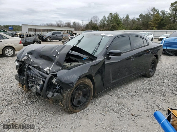 2014 Dodge Charger Police with VIN 2C3CDXAT7EH238048, listed as a Copart auction lot 47499865 with 0 mi miles and Salvage Title. Bid and sale history available at carsss.com. Image 1.