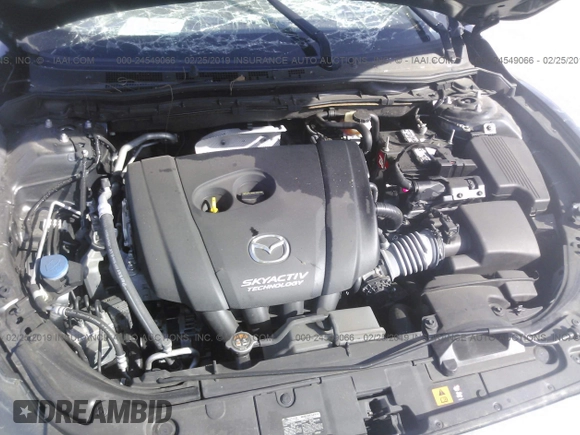 2016 Mazda Mazda6 i Touring with VIN JM1GJ1V51G1469446, listed as a IAAI auction lot 24549066 with 40,606 mi miles. Bid and sale history available at carsss.com. Image 10.