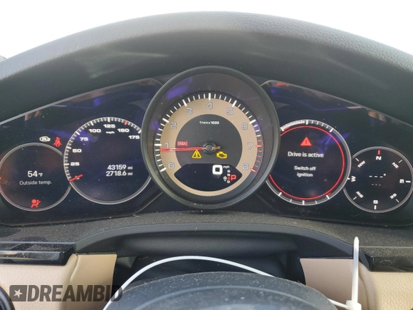 2023 Porsche Cayenne with VIN WP1AA2AY1PDA02763, listed as a Copart auction lot 47258505 with 43,159 mi miles and Salvage title. Bid and sale history available at DreamBid. Image 9.