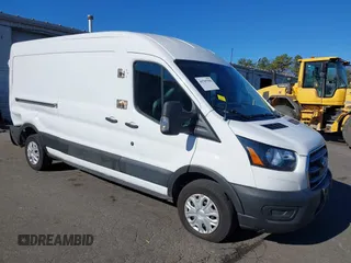 2022 Ford E-Transit Cargo with VIN 1FTBW9CK0NKA50238, listed as a IAAI auction lot 40785590 with 38,944 mi miles. Bid and sale history available at carsss.com. Image 1.