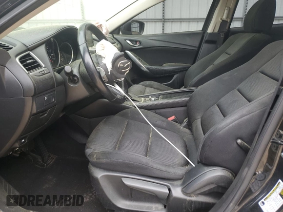 2017 Mazda 6 Sport with VIN JM1GL1U56H1136561, listed as a Copart auction lot 51312985 with 127,604 mi miles and Salvage Title. Bid and sale history available at DreamBid. Image 7.