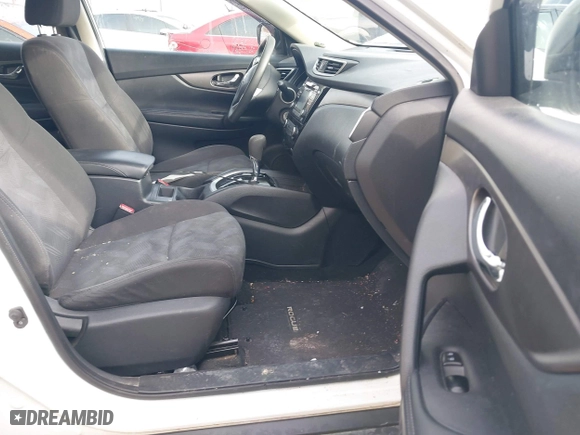 2016 Nissan Rogue S with VIN KNMAT2MV1GP669392, listed as a IAAI auction lot 41698418 with 165,288 mi miles. Bid and sale history available at carsss.com. Image 5.