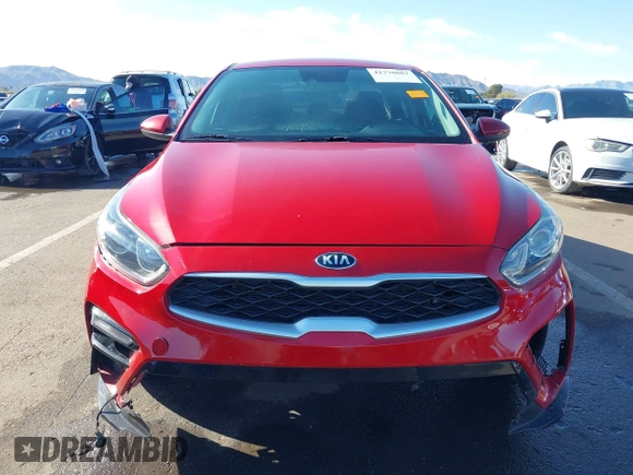 2020 Kia Forte LXS with VIN 3KPF24AD8LE237828, listed as a IAAI auction lot 41770807 with 58,971 mi miles. Bid and sale history available at carsss.com. Image 6.