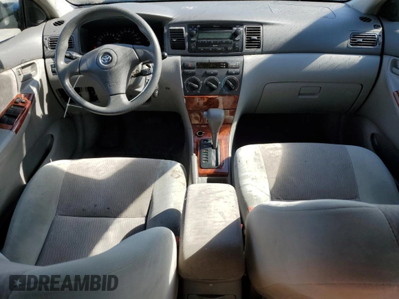 2007 Toyota Corolla CE with VIN 2T1BR32E27C788708, listed as a Copart auction lot 49352645 with 193,540 mi miles and Salvage Title. Bid and sale history available at DreamBid. Image 8.