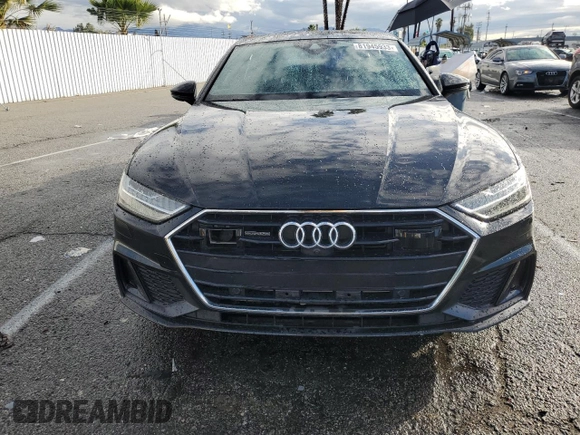 2019 Audi A7 Premium Plus with VIN WAUU2AF25KN065746, listed as a Copart auction lot 81945933 with 65,171 mi miles and . Bid and sale history available at DreamBid. Image 5.