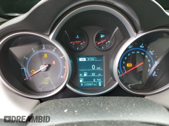 2013 Chevrolet Cruze 1LT with VIN 1G1PC5SB9D7102386, listed as a Copart auction lot 51101535 with 125,987 mi miles and Salvage Title. Bid and sale history available at carsss.com. Image 9.