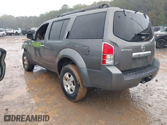 2008 Nissan Pathfinder SE with VIN 5N1AR18U68C667264, listed as a IAAI auction lot 40797046 with 1 mi miles. Bid and sale history available at carsss.com. Image 3.