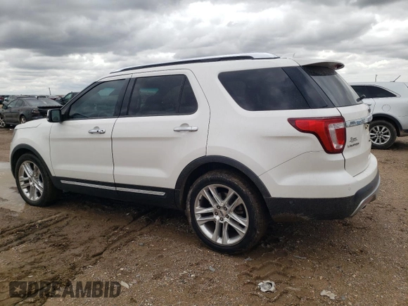 2016 Ford Explorer Limited with VIN 1FM5K7FH9GGA70180, listed as a Copart auction lot 51601265 with 176,549 mi miles and Salvage Title. Bid and sale history available at DreamBid. Image 2.