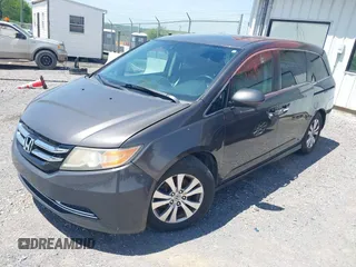 2014 Honda Odyssey EX-L with VIN 5FNRL5H6XEB111412, listed as a IAAI auction lot 41917361 with 210,841 mi miles and . Bid and sale history available at carsss.com. Image 17.