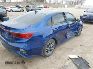 2023 Kia Forte LXS with VIN 3KPF24ADXPE573180, listed as a IAAI auction lot 41877160 with 34,876 mi miles. Bid and sale history available at carsss.com. Image 4.