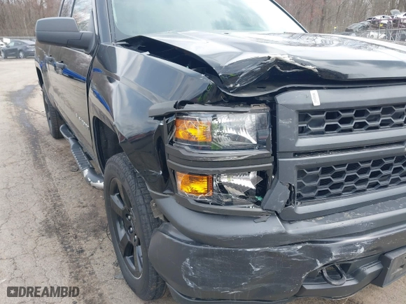 2015 Chevrolet Silverado 1500 Work Truck with VIN 1GCVKPEH7FZ287168, listed as a IAAI auction lot 41990288 with 93,444 mi miles. Bid and sale history available at carsss.com. Image 6.