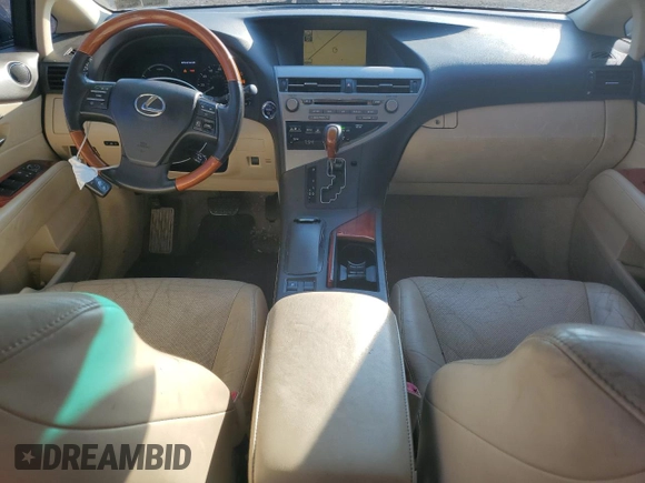 2011 Lexus RX 450h z VIN JTJBC1BA0B2041048, wystawiony jako Copart lot #63090535 z przebiegiem 202 422 mil mil oraz Szkoda całkowita • Salvage title. Historia ofert i sprzedaży dostępna na DreamBid. Obrazek 8.