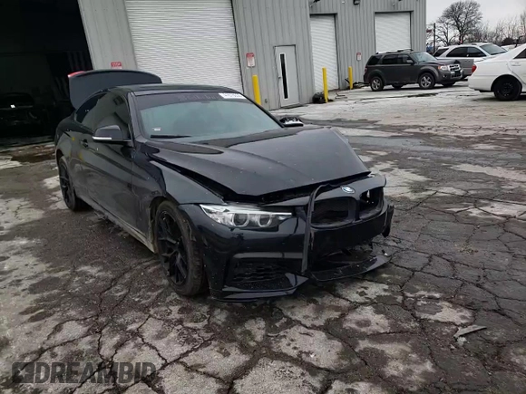 2015 BMW 4 Series 428i xDrive with VIN WBA3N9C59FK247683, listed as a Copart auction lot 41678035 with 81,850 mi miles and Salvage title. Bid and sale history available at DreamBid. Image 10.