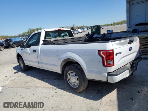 2017 Ford F-150 XL with VIN 1FTMF1C85HKD23290, listed as a Copart auction lot 53233075 with Not Provided miles and Salvage Title. Bid and sale history available at carsss.com. Image 2.