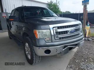 2013 Ford F-150 XL with VIN 1FTFW1CF9DFB95730, listed as a IAAI auction lot 42697625 with 228,385 mi miles and . Bid and sale history available at DreamBid. Image 1.