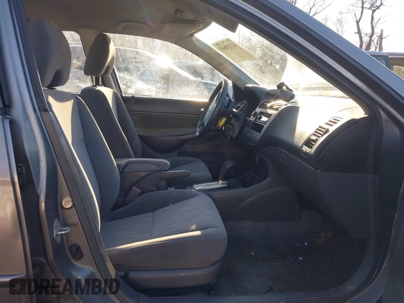 2004 Honda Civic LX with VIN 1HGES16694L001770, listed as a IAAI auction lot 41339665 with 222,430 mi miles. Bid and sale history available at carsss.com. Image 5.
