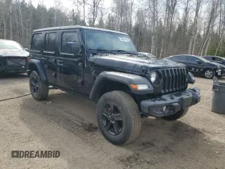 2023 Jeep Wrangler Sport S with VIN 1C4HJXDN2PW559717, listed as a Copart auction lot 55007145 with 34,484 mi miles and Clean title. Bid and sale history available at DreamBid. Image 4.