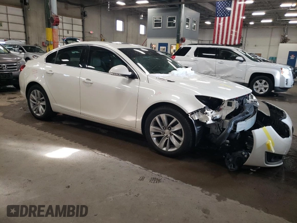 2015 Buick Regal Premium II with VIN 2G4GS5GX0F9225943, listed as a Copart auction lot 88137765 with 155,445 mi miles and Salvage title. Bid and sale history available at DreamBid. Image 4.