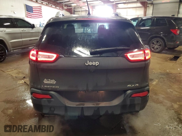 2015 Jeep Cherokee Limited with VIN 1C4PJMDS5FW698416, listed as a Copart auction lot 46126265 with 125,919 mi miles and Clean Title. Bid and sale history available at DreamBid. Image 6.