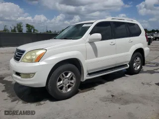 2007 Lexus GX 470 with VIN JTJBT20X370146649, listed as a Copart auction lot 52283045 with 396,776 mi miles and Salvage Title. Bid and sale history available at carsss.com. Image 1.
