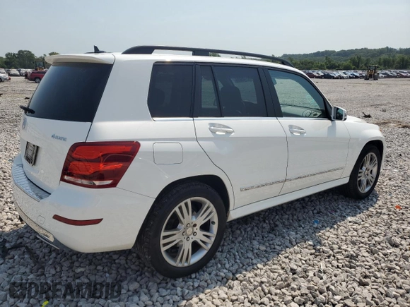 2015 Mercedes-Benz GLK 350 with VIN WDCGG8JB6FG434345, listed as a Copart auction lot 70047154 with 135,098 mi miles and Salvage Title. Bid and sale history available at DreamBid. Image 3.