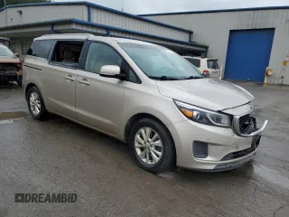 2017 Kia Sedona LX with VIN KNDMB5C1XH6249380, listed as a Copart auction lot 72143194 with 159,918 mi miles and Salvage Title. Bid and sale history available at carsss.com. Image 4.