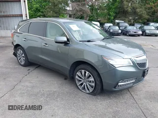 2014 Acura MDX Technology with VIN 5FRYD4H45EB048350, listed as a IAAI auction lot 42311140 with 132,609 mi miles and . Bid and sale history available at DreamBid. Image 1.