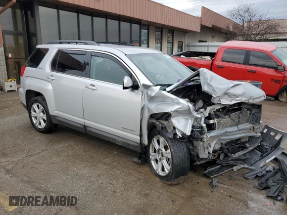 2017 GMC Terrain SLE with VIN 2GKFLNE38H6159986, listed as a Copart auction lot 46730275 with 95,918 mi miles and Salvage Title. Bid and sale history available at carsss.com. Image 4.
