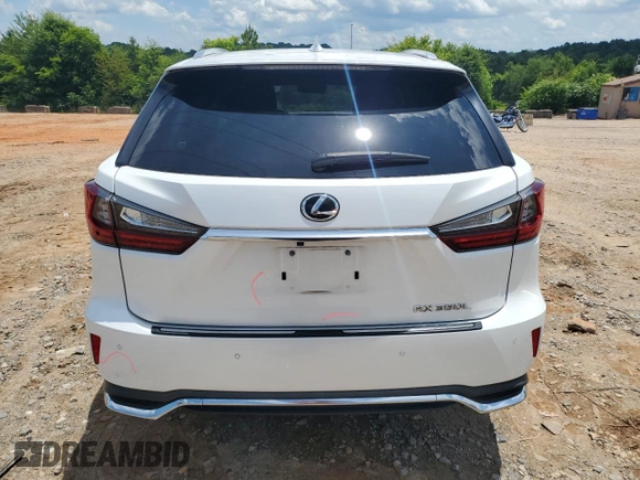 2018 Lexus RX 350L Premium with VIN JTJDZKCA8J2013167, listed as a Copart auction lot 61428445 with 93,530 mi miles and Salvage title. Bid and sale history available at DreamBid. Image 6.