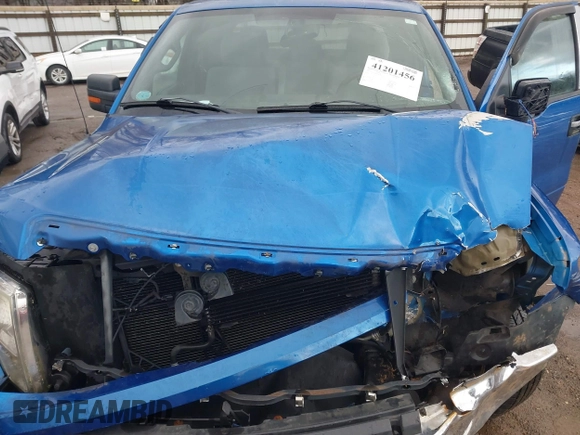 2011 Ford F-150 XL with VIN 1FTEX1CMXBFB29045, listed as a IAAI auction lot 41201456 with Not provided miles and . Bid and sale history available at DreamBid. Image 10.