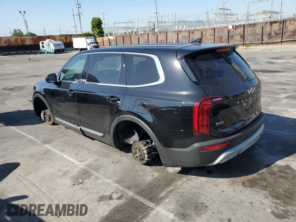 2022 Kia Telluride LX с VIN 5XYP2DHC8NG272893, выставлен на аукционе Copart как лот 51962465 с пробегом 15 996 миль миль и Списание • Salvage title. История ставок и продаж доступна на DreamBid. Изображение 2.