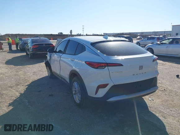 2024 Buick Envista Preferred with VIN KL47LAE29RB186672, listed as a IAAI auction lot 41471035 with Not Provided miles and . Bid and sale history available at DreamBid. Image 3.